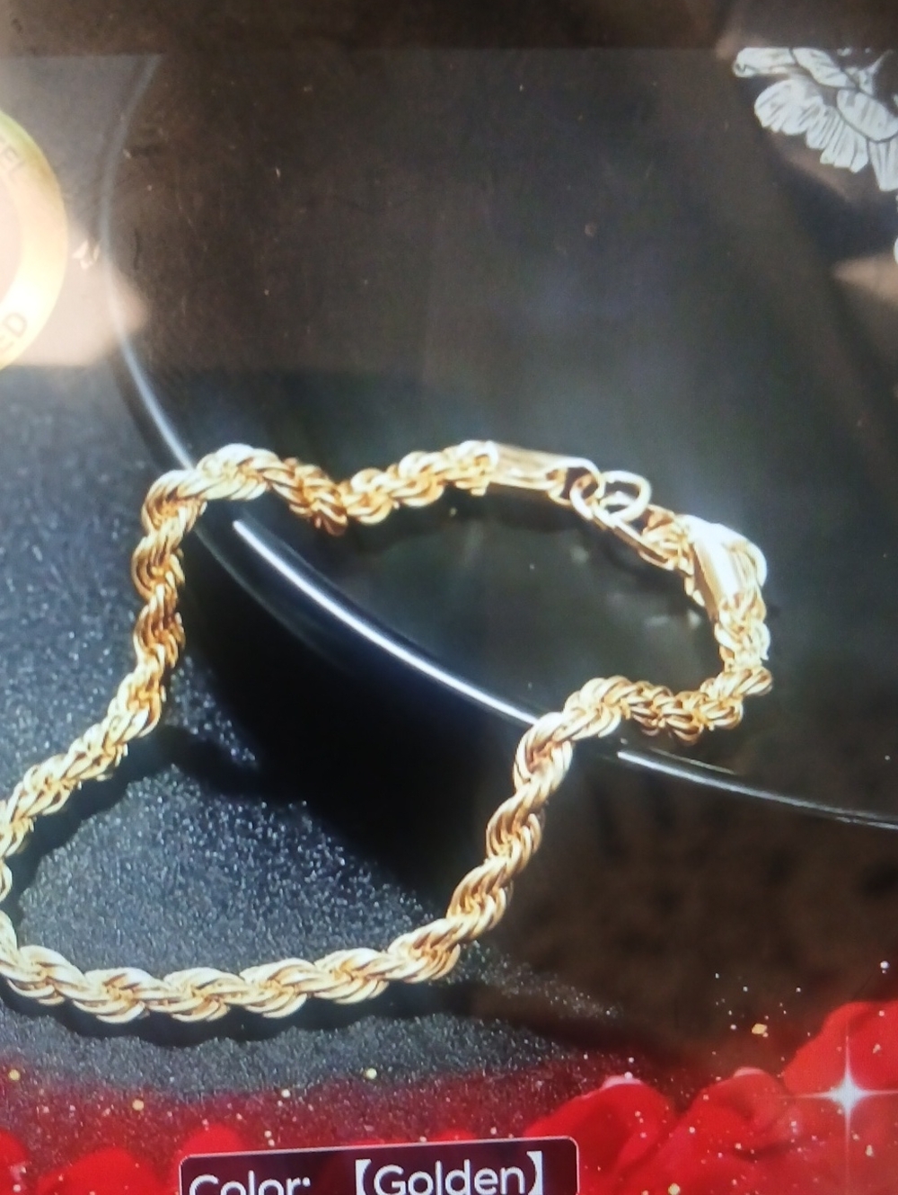 Golden Rope Chain Bracelet - Women Jewelry